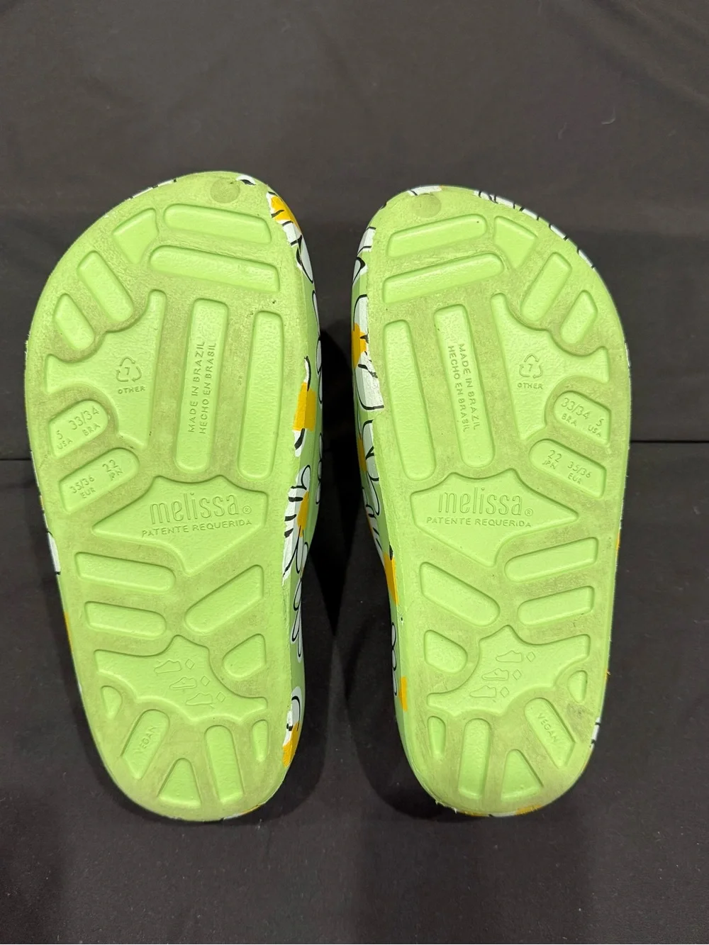 Melissa Green Daisy Print Slides | US 5 | Worn Once